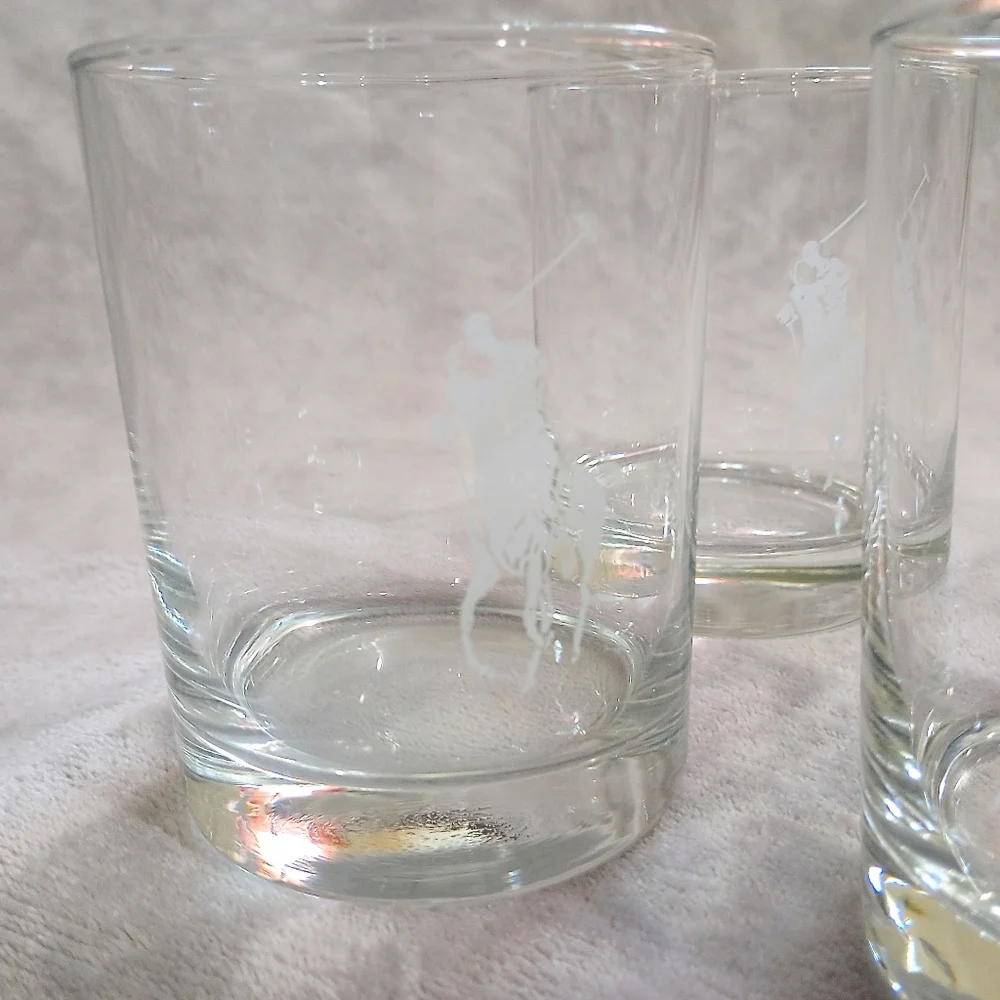 Vintage Limited Edition Ralph Lauren Polo Single Rider Bar Glasses